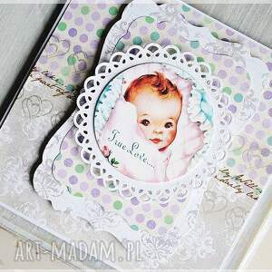 handmade scrapbooking kartki dla maluszka