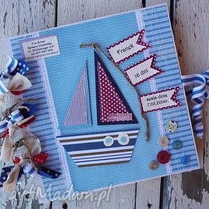 ręcznie robione scrapbooking albumy album - styl mare