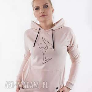 handmade bluzy bluza latte z nadrukiem 3for