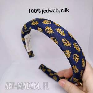 robotkialutki jedwabna opaska, jedwabny dodatek, jedwabne akcesoria, dodatek