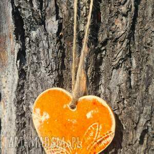 serce ceramiczne, prezent, urodziny