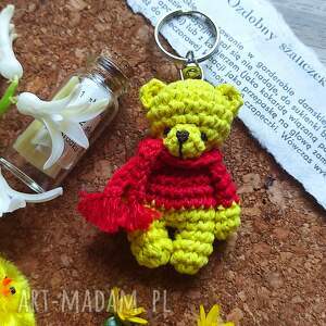 miś breloczek kuba - misie breloczki breloki, kubuś puchatek