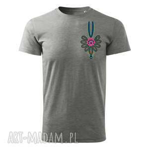 hand-made koszulki tatra art - podhalańska klasyka parzenica t-shirt męski
