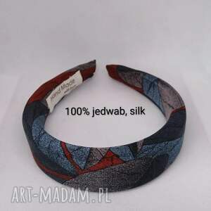 Jedwabna opaska puffy, akcesoria