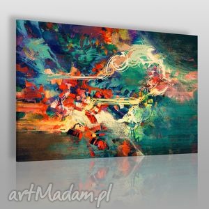 obraz na płótnie - abstrakcja nowoczesny - VAKU DSGN dom obrazy