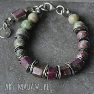 Ręcznie robiona bransoletka damska handmade - wyjątkowy dodatek
