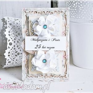 handmade scrapbooking kartki kartka z okazji rocznicy ślubu