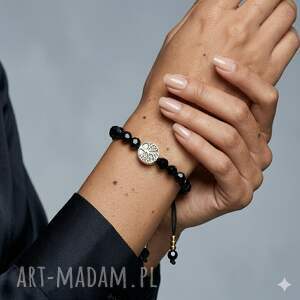 Prezent Bransoletka Korale Czarne Drzewko Szczęścia