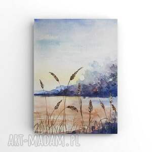 pejzaż - akwarela formatu 32/24 cm