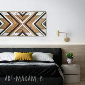 handmade dekoracje obraz z drewna, dekoracja ścienna /158 - emma/