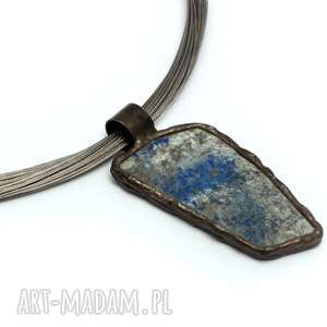 handmade naszyjniki lapis lazuli