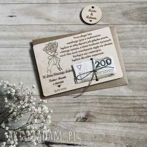 Prezent Kartka ślubna na pieniądze 3, slub, w dniu slubu