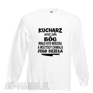 bluza z nadrukiem dla kucharza, prezent najlepszy kucharz, urodziny, restauracja