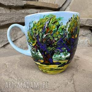 ręcznie malowany Wierzby, kubek porcelana