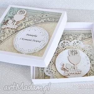 ręcznie robione scrapbooking kartki kartka na komunię