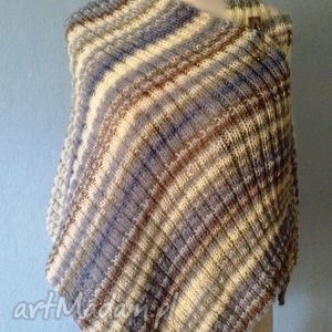 handmade szaliki olbrzymi w szarościach