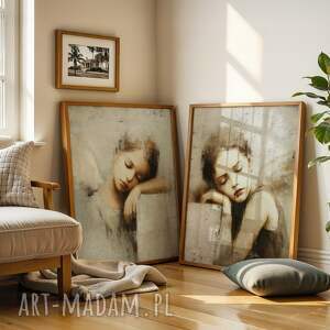 2cz 30x40 cm Anioły (set240) zestaw plakatów