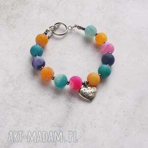 handmade dla siostry: agat multicolor