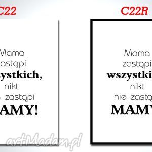 obraz cytat c22 lub c22r - 70x50cm na płótnie prezent dzień