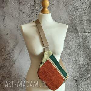 Damska nerko-torebka na rower i do pracy - handmade