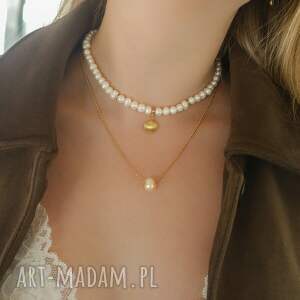 Białe perły, naszyjnik z pereł