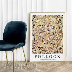 plakat pollock shimmering substance - format 50x70 cm sztuka reprodukcja