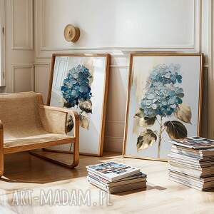 2cz 30x40 cm Hortensje (set237) zestaw plakatów