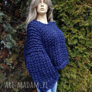 na zamówienie dla Yolly, patchworkowy, sweter dekolt V