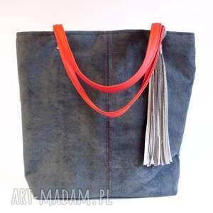 handmade na ramię classic shopper