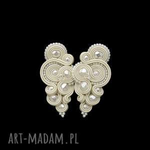 kolczyki soutache reniro pearl