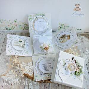 ręcznie zrobione scrapbooking kartki exploding box ślubny kartka na ślub