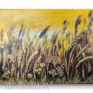 Lato - 30x40cm, łąka, kwiaty, obraz