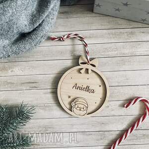 prezenty na święta, bombka mikołaj mikołajem dekoracje swiatczne