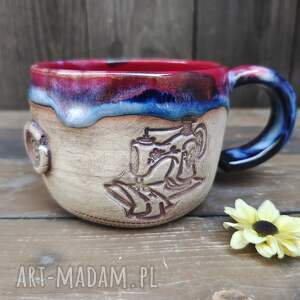 Prezent Kubek krawiecki (c843) ceramiczny, na ceramika