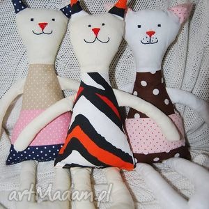 handmade maskotki milusińskie kotki