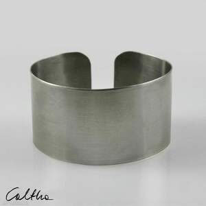 satyna - metalowa bransoletka 140319-04 # - Caltha biżuteria