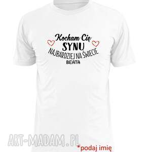 handmade koszulki koszulka z nadrukiem dla syna, synów, najlepszy syn, prezent