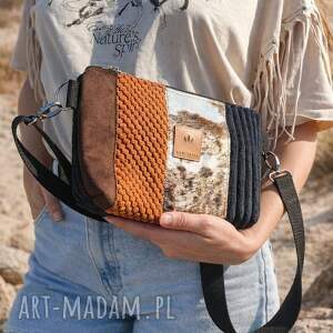 kolorowa torebko nerka virginia no2 torebka crossbody na skos niej