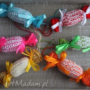 handmade pomysł na prezent cukierki na choinkę zestaw 6szt