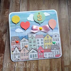 handmade scrapbooking kartki urodzinowo pastelowo