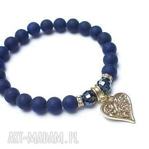 handmade navy blue heart /18.01.15/