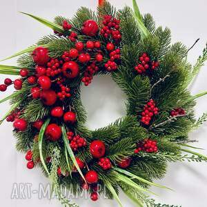 wianek, wianek na drzwi ozdoby świąteczne, dekoracje