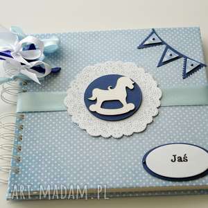 handmade scrapbooking albumy album z konikiem