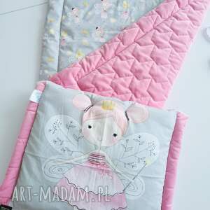 komplet pościeli wróżki premium velvet łóżeczka / gondoli gratis kocyk