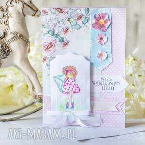 handmade scrapbooking kartki kartka uniwersalna - samych cudownych chwil