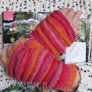 jaga11 czerwień z pomarańczą prezent biegania, rower samochodu