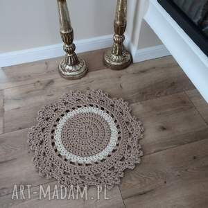 dywanik ze sznurka bawełnianego 50cm