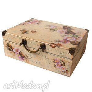handmade pudełka dzika róża - pudełko, szkatułka