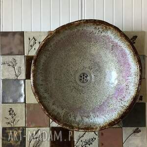 handmade ceramika umywalka ceramiczna o poranku
