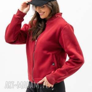 KURTKA DRESOWA HANA BORDO, bluza damska